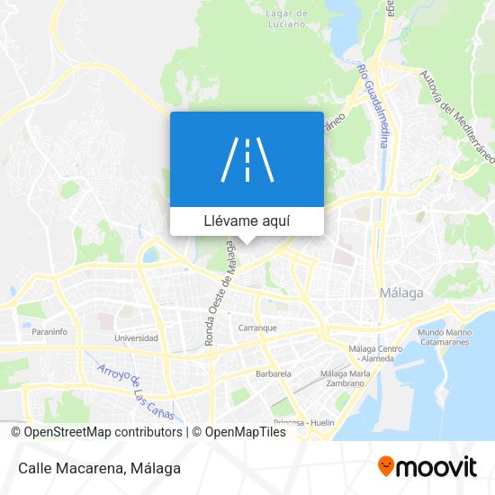 Mapa Calle Macarena