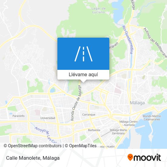Mapa Calle Manolete