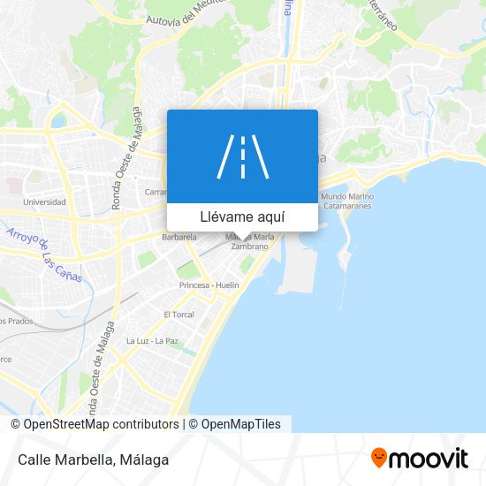 Mapa Calle Marbella