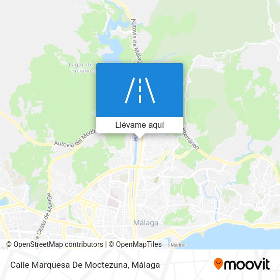Mapa Calle Marquesa De Moctezuna
