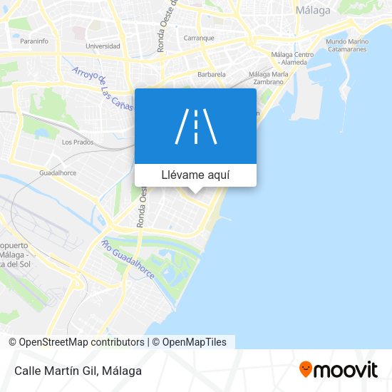 Mapa Calle Martín Gil