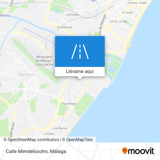 Mapa Calle Mendelssohn