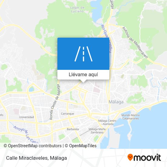 Mapa Calle Miraclaveles