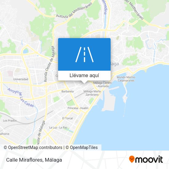 Mapa Calle Miraflores