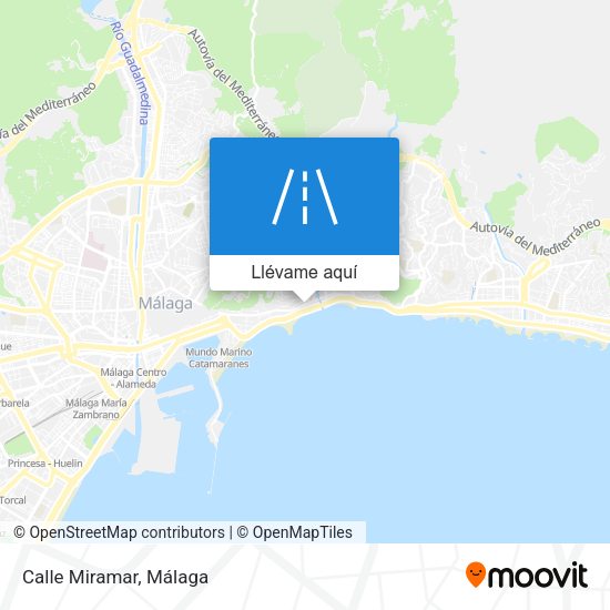 Mapa Calle Miramar