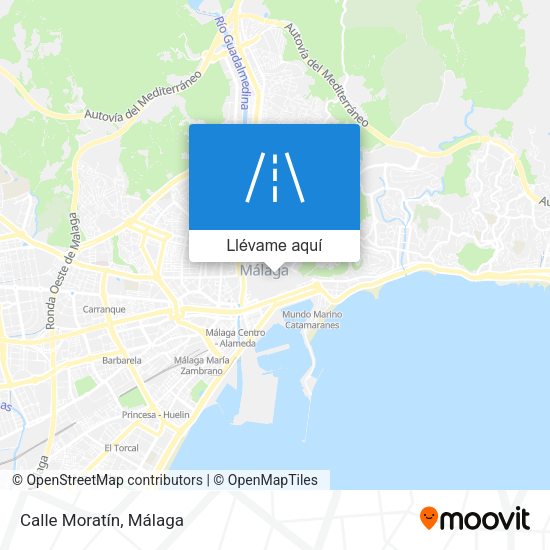 Mapa Calle Moratín