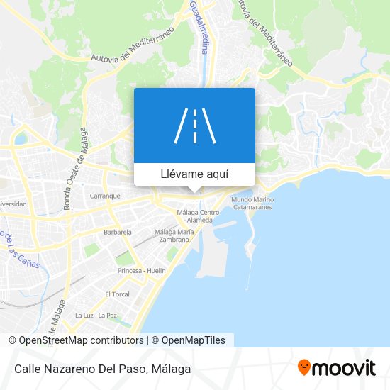 Mapa Calle Nazareno Del Paso