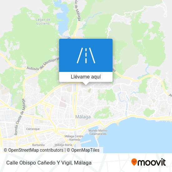 Mapa Calle Obispo Cañedo Y Vigil