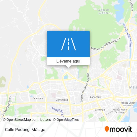 Mapa Calle Padang