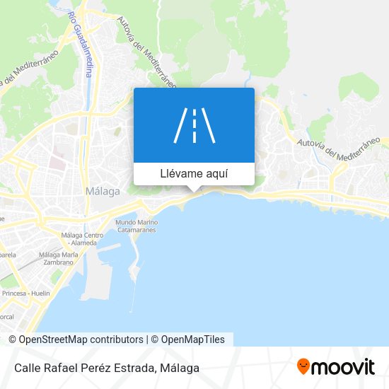 Mapa Calle Rafael Peréz Estrada