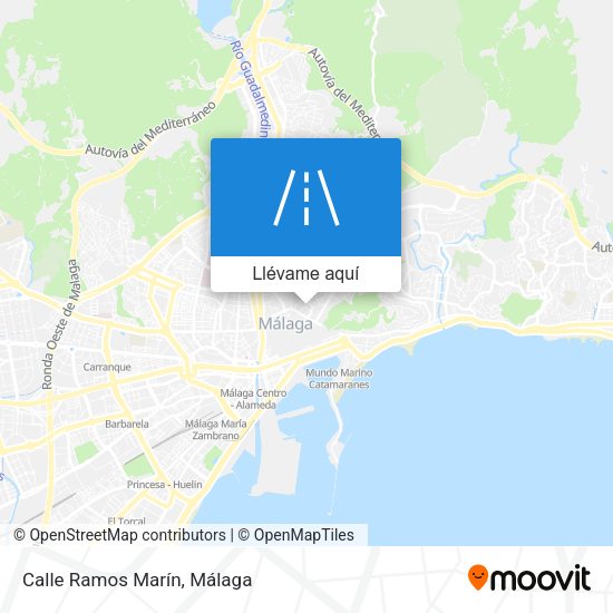 Mapa Calle Ramos Marín