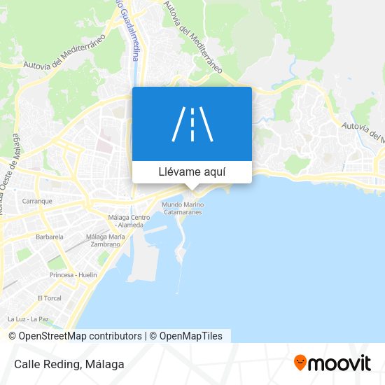 Mapa Calle Reding