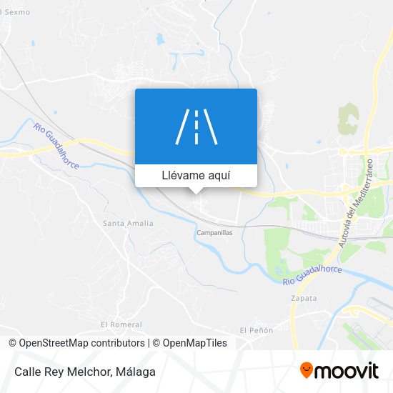 Mapa Calle Rey Melchor