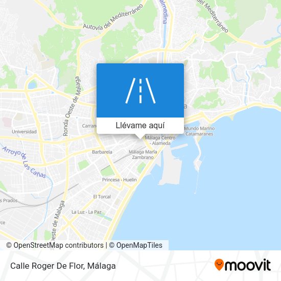 Mapa Calle Roger De Flor