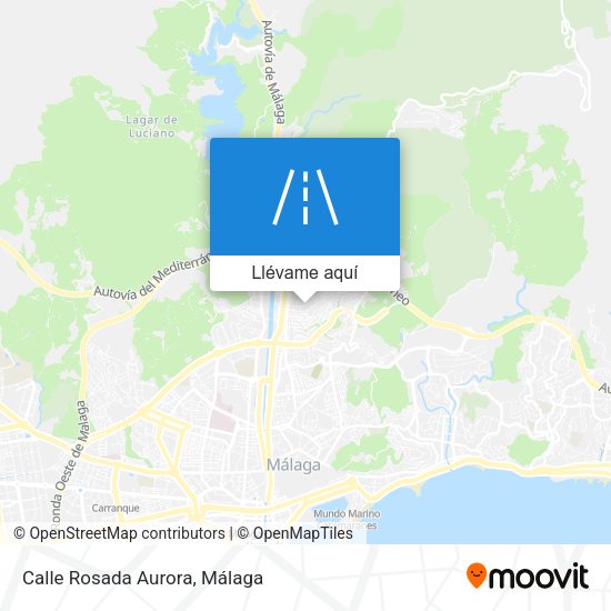 Mapa Calle Rosada Aurora