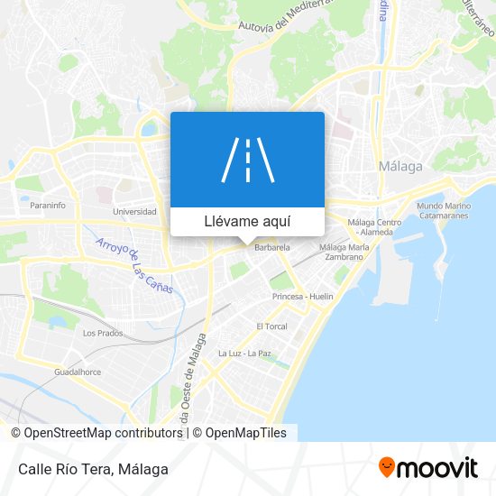 Mapa Calle Río Tera