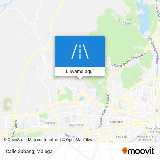 Mapa Calle Sabang