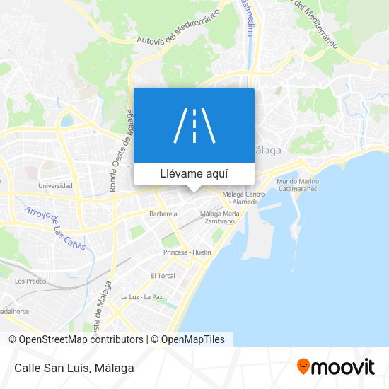 Mapa Calle San Luis