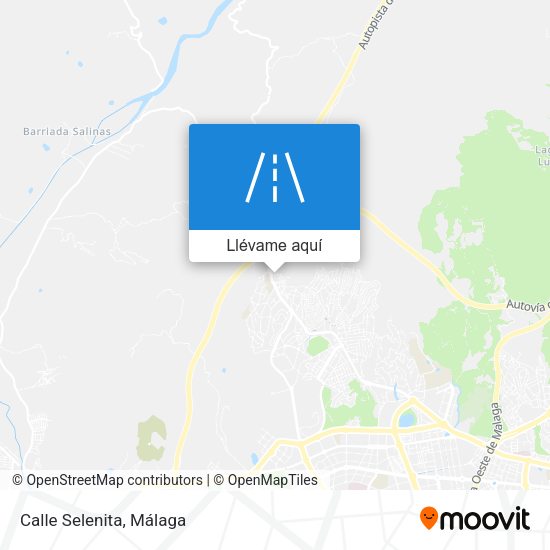 Mapa Calle Selenita