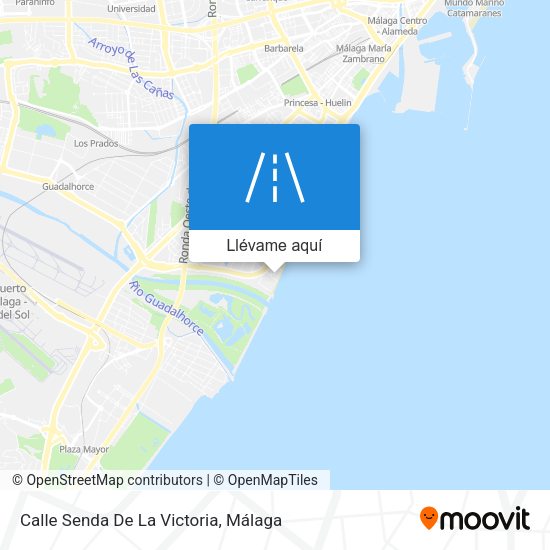 Mapa Calle Senda De La Victoria