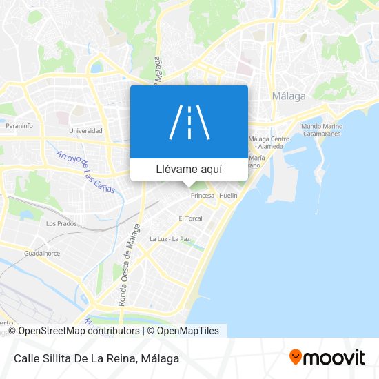Mapa Calle Sillita De La Reina