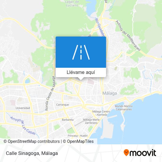 Mapa Calle Sinagoga