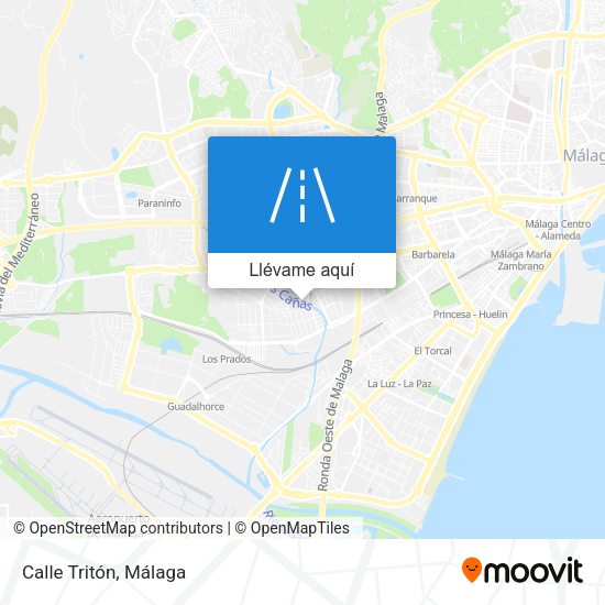 Mapa Calle Tritón