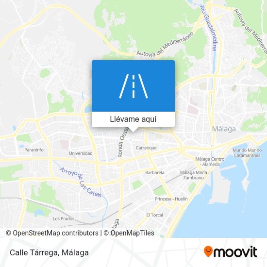 Mapa Calle Tárrega
