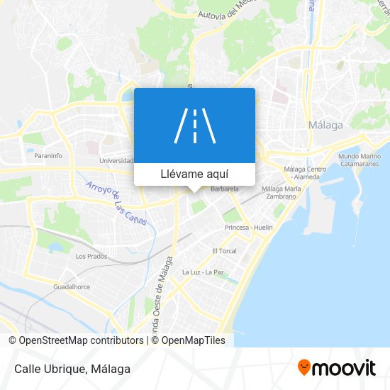 Mapa Calle Ubrique