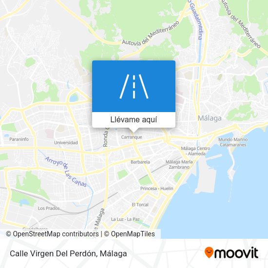 Mapa Calle Virgen Del Perdón
