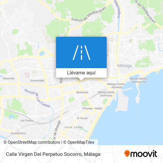 Mapa Calle Virgen Del Perpetuo Socorro