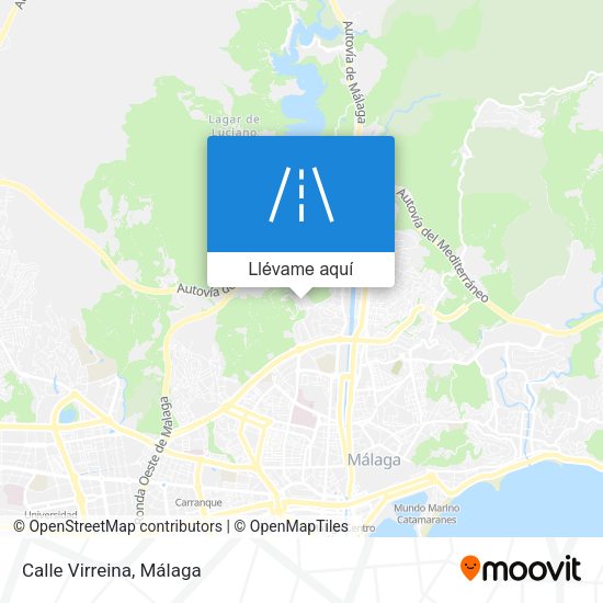 Mapa Calle Virreina