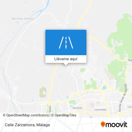 Mapa Calle Zarzamora