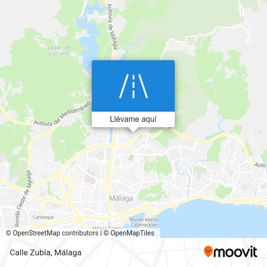 Mapa Calle Zubía