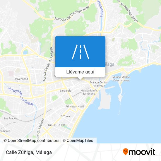 Mapa Calle Zúñiga