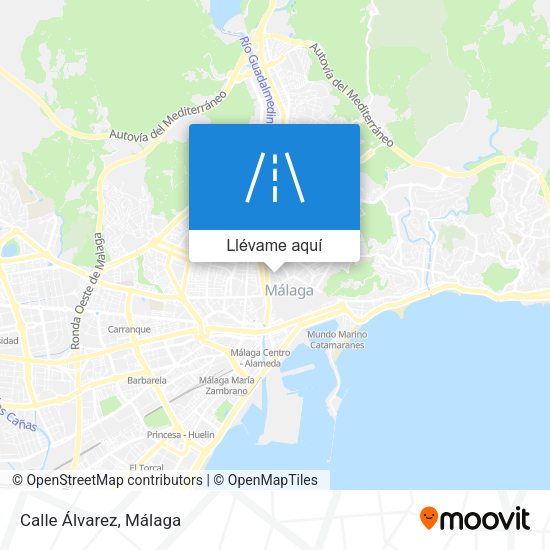 Mapa Calle Álvarez