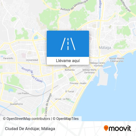 Mapa Ciudad De Andújar