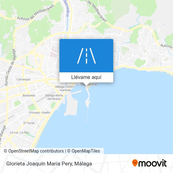 Mapa Glorieta Joaquín María Pery