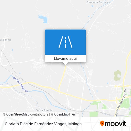Mapa Glorieta Plácido Fernández Viagas