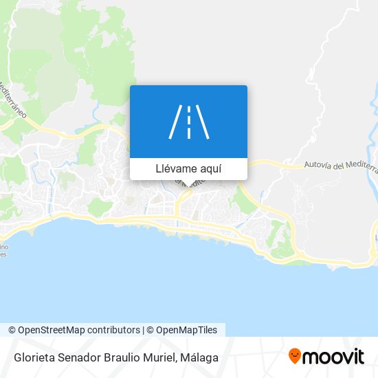 Mapa Glorieta Senador Braulio Muriel