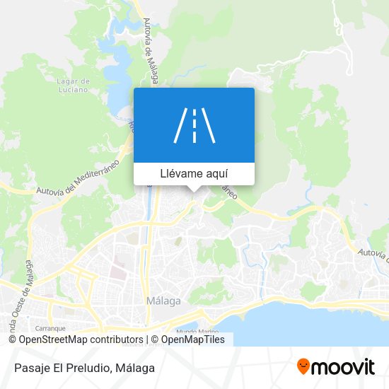 Mapa Pasaje El Preludio