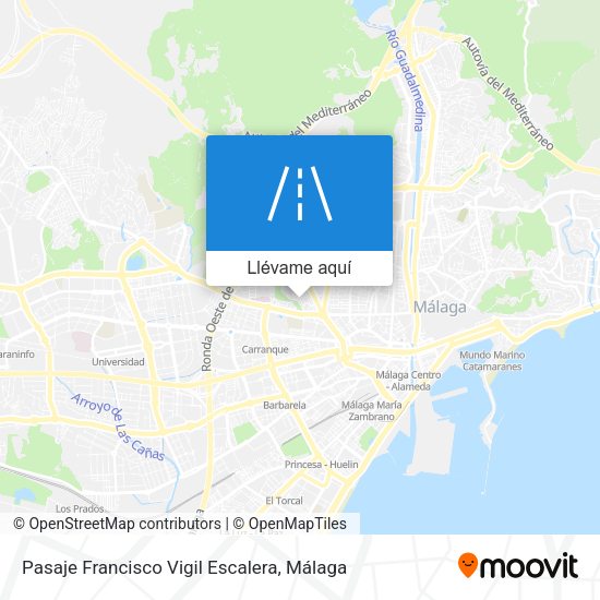 Mapa Pasaje Francisco Vigil Escalera