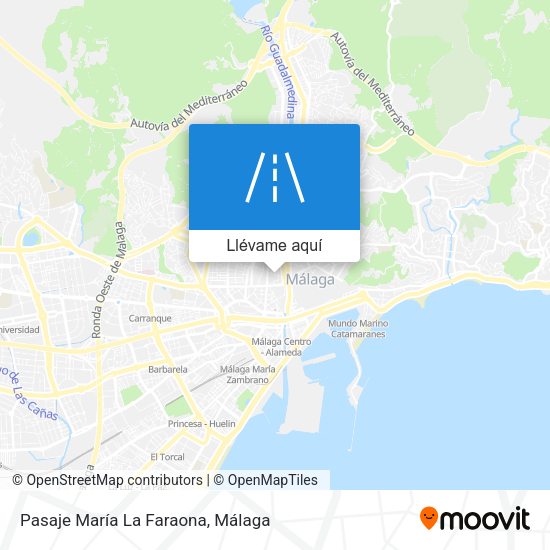 Mapa Pasaje María La Faraona