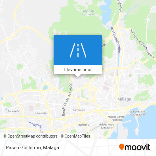 Mapa Paseo Guillermo