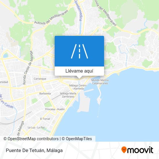 Mapa Puente De Tetuán