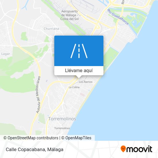 Mapa Calle Copacabana