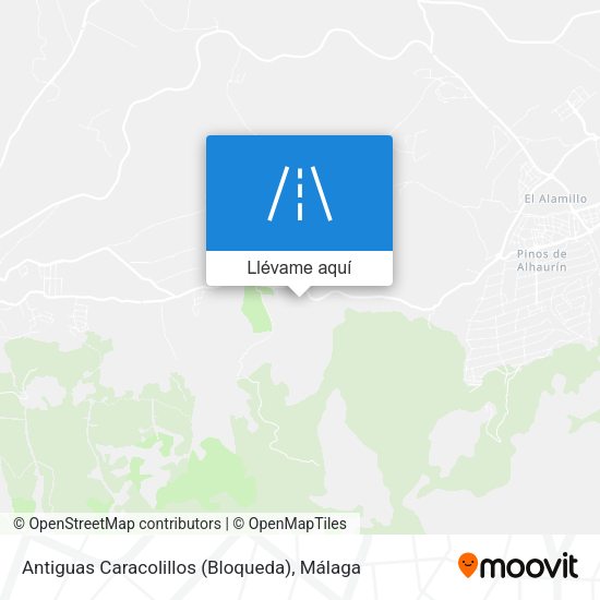 Mapa Antiguas Caracolillos (Bloqueda)