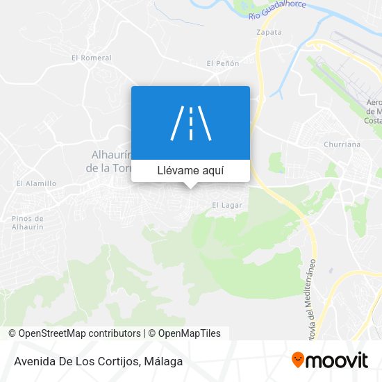 Mapa Avenida De Los Cortijos