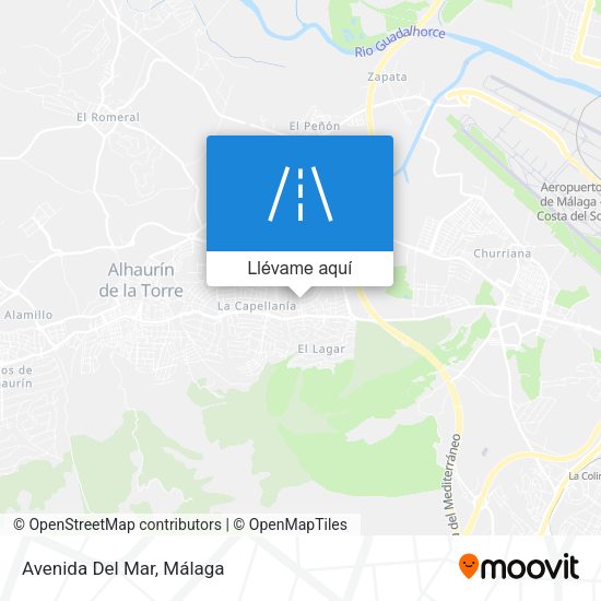 Mapa Avenida Del Mar