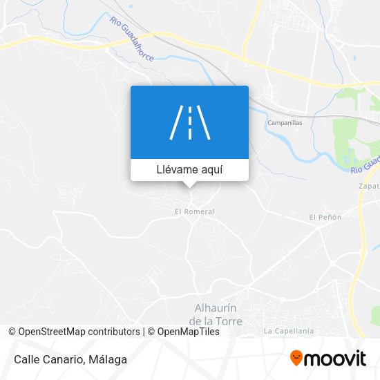 Mapa Calle Canario